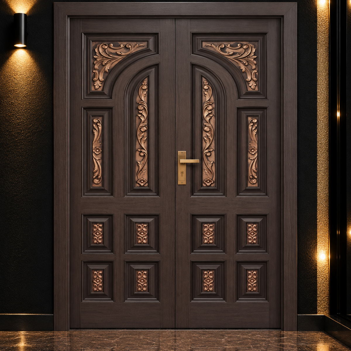 Fiber Double Doors
