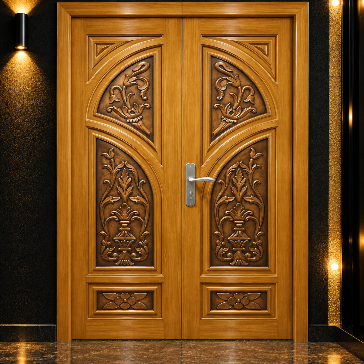 Fiber Double Doors