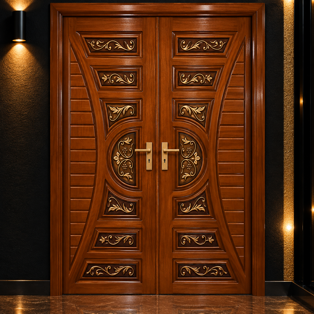Fiber Double Doors