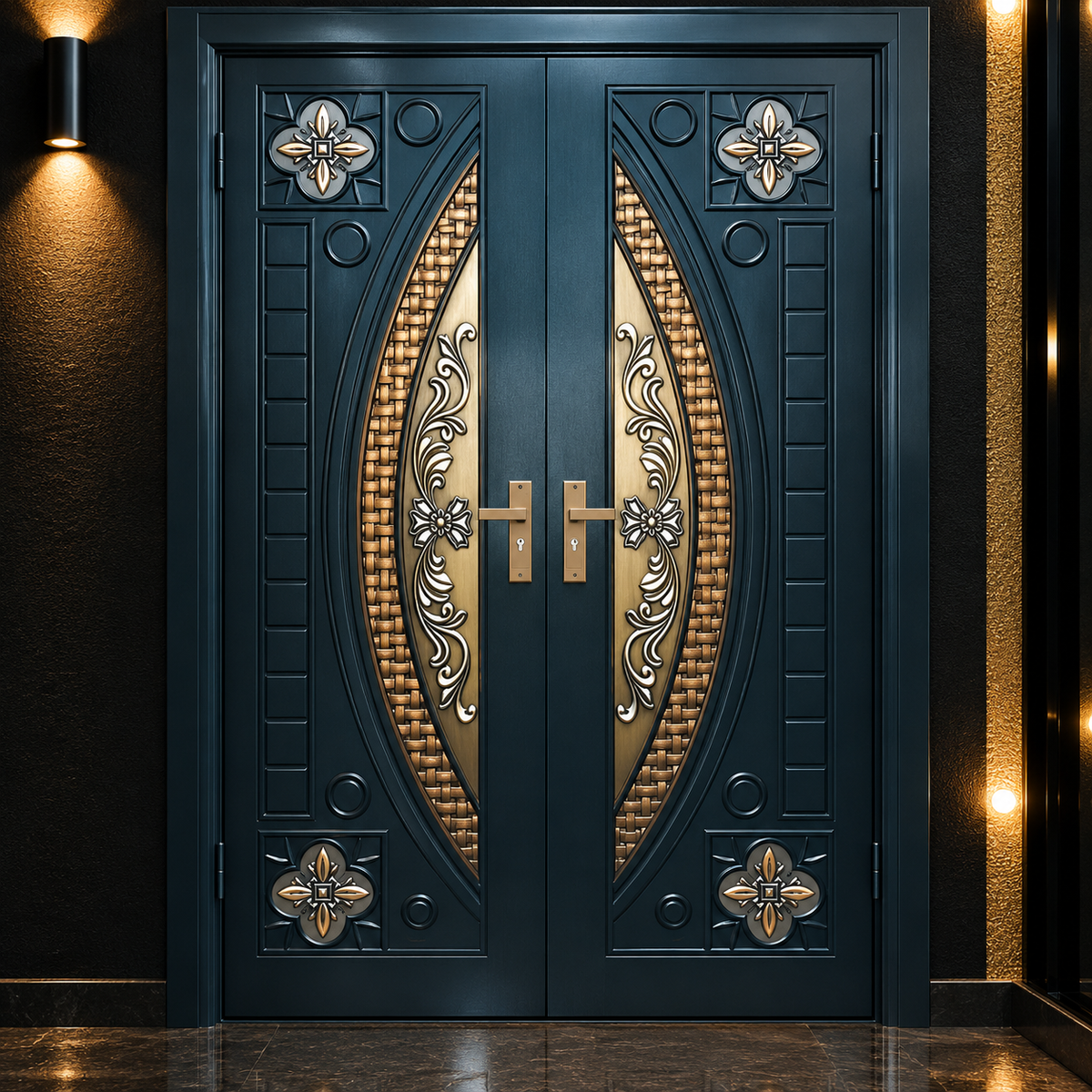 Fiber Double Doors