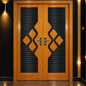 Fiber Double Doors