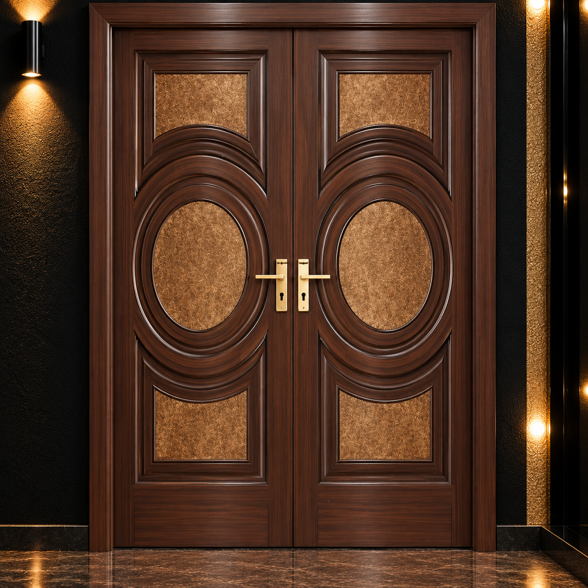 Fiber Double Doors