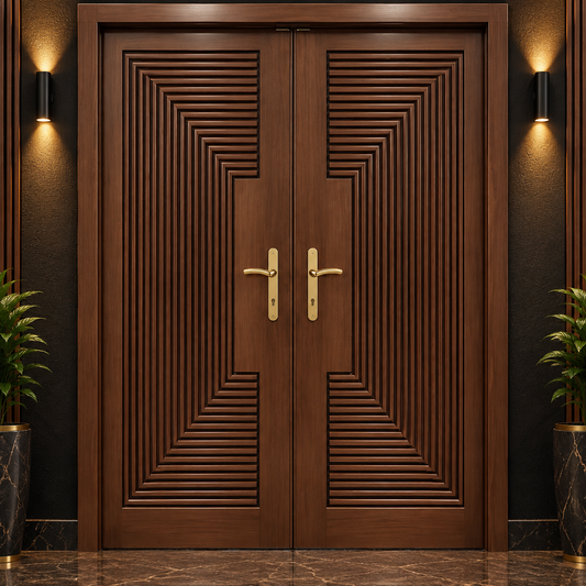 Fiber Double Doors