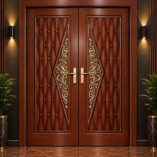 Fiber Double Doors