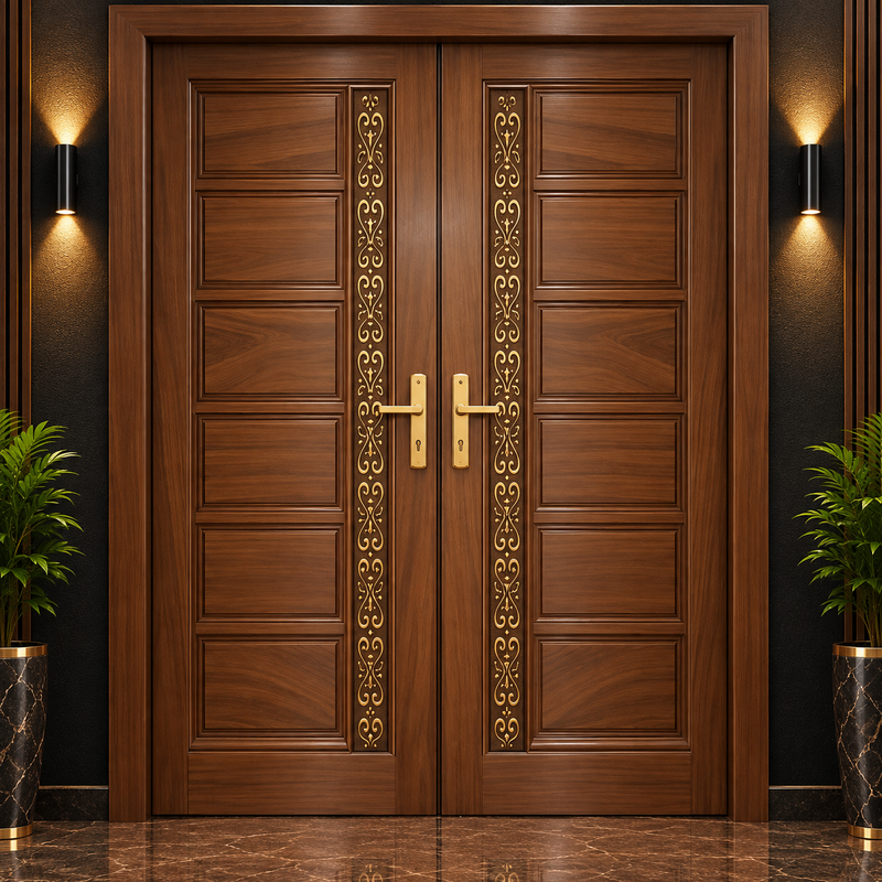 Fiber Double Doors