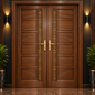 Fiber Double Doors