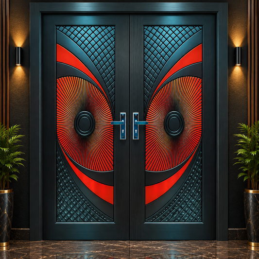 Fiber Double Doors